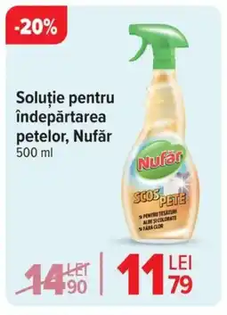 Carrefour Soluţie pentru îndepărtarea petelor, Nufăr Ofertă