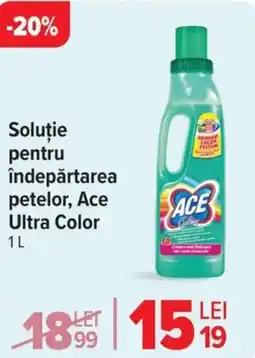 Carrefour Soluţie pentru îndepărtarea petelor, Ace Ofertă