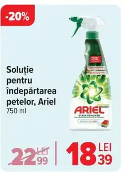 Carrefour Soluţie pentru îndepărtarea petelor, Ariel Ofertă