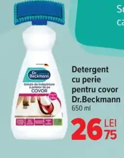 Carrefour Detergent cu perie pentru covor Dr.Beckmann Ofertă