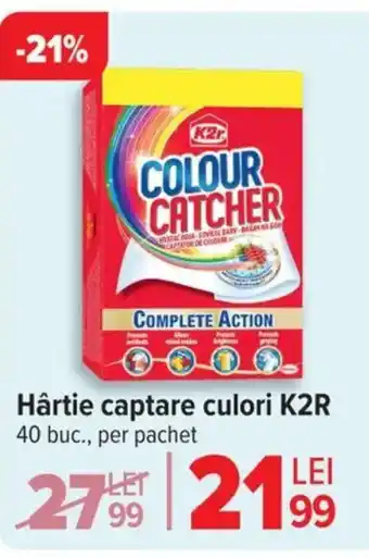 Carrefour Hârtie captare culori K2R Ofertă