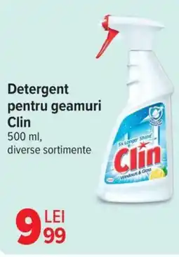 Carrefour Detergent pentru geamuri Clin Ofertă