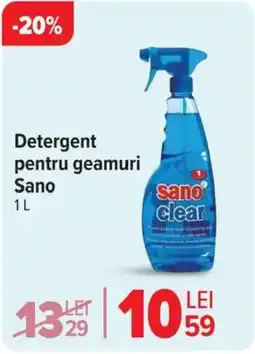 Carrefour Detergent pentru geamuri Sano Ofertă