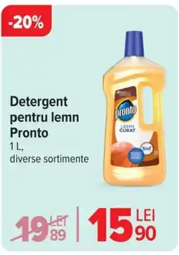 Carrefour Detergent pentru lemn Pronto Ofertă