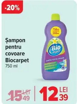 Carrefour Șampon pentru covoare Biocarpet Ofertă