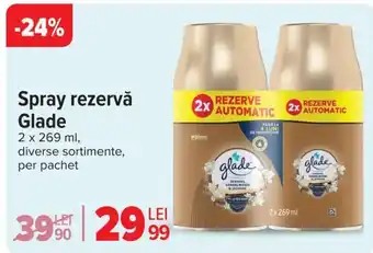 Carrefour Spray rezervă Glade Ofertă