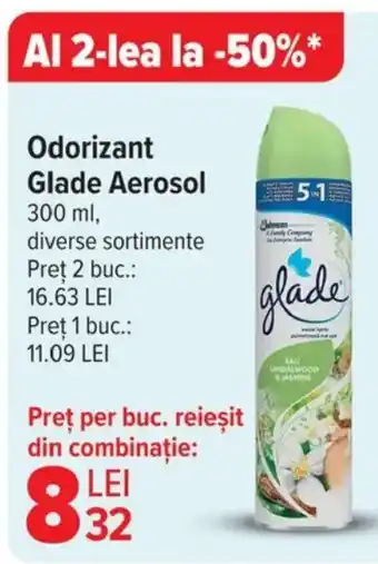 Carrefour Odorizant Glade Aerosol Ofertă