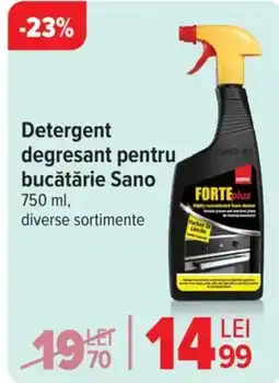 Carrefour Detergent degresant pentru bucătărie Sano Ofertă