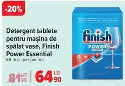 Carrefour Detergent tablete pentru maşina de spălat vase, Finish Power Essential Ofertă