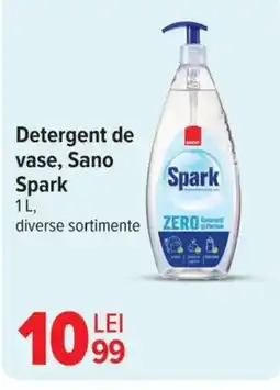 Carrefour Detergent de vase, Sano Spark Ofertă