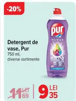 Carrefour Detergent de vase, Pur Ofertă