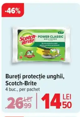 Carrefour Bureți protecție unghii, Scotch-Brite Ofertă