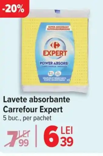 Carrefour Lavete absorbante Carrefour Expert Ofertă