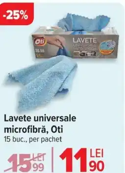 Carrefour Lavete universale microfibrǎ, Oti Ofertă