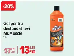 Carrefour Gel pentru desfundat ţevi Mr.Muscle Ofertă