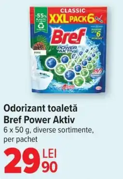 Carrefour Odorizant toaletă Bref Power Aktiv Ofertă