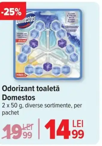 Carrefour Odorizant toaletă Domestos Ofertă