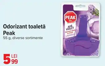 Carrefour Odorizant toaletă Peak Ofertă