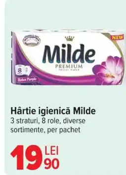 Carrefour Hârtie igienică Milde Ofertă