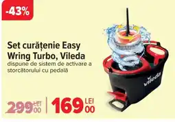 Carrefour Set curățenie Easy Wring Turbo, Vileda Ofertă