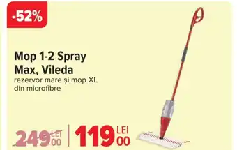 Carrefour Mop 1-2 Spray Max, Vileda Ofertă