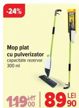 Carrefour Mop plat cu pulverizator Ofertă