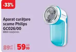 Carrefour Aparat curățare scame Philips GC026/00 Ofertă