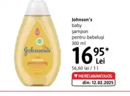 DM Johnson's baby sampon pentru bebeluşi Ofertă