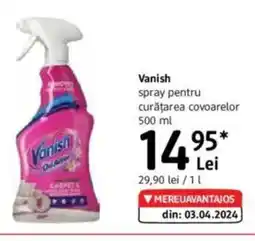 DM Vanish spray pentru curăţarea covoarelor Ofertă