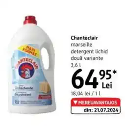 DM Chanteclair marseille detergent lichid două variante Ofertă