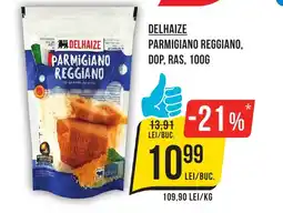 Mega Image DELHAIZE Parmigiano reggiano, dop, ras Ofertă