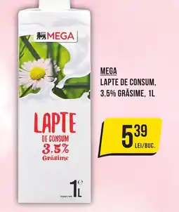 Mega Image MEGA Lapte de consum, 3.5% grăsime Ofertă