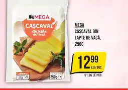 Mega Image MEGA Cascaval din lapte de vacă Ofertă