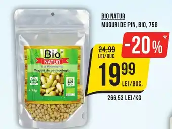 Mega Image BIO NATUR Muguri de pin, bio Ofertă