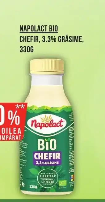 Mega Image NAPOLACT Bio Chefir, 3.3% grăsime Ofertă