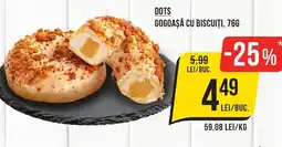 Mega Image Dots gogoașă cu biscuiți Ofertă