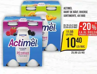 Mega Image ACTIMEL Iaurt de băut Ofertă