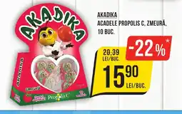 Mega Image AKADIKA Acadele propolis c, zmeură Ofertă