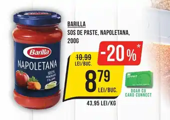 Mega Image BARILLA Sos de paste, napoletana Ofertă