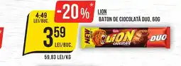 Mega Image LION Baton de ciocolată duo Ofertă