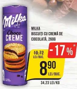 Mega Image MILKA Biscuiți cu cremă de ciocolată Ofertă