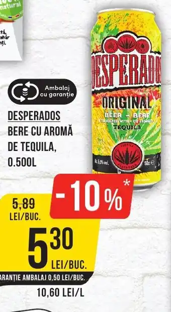 Mega Image DESPERADOS Bere cu aromă de tequila Ofertă