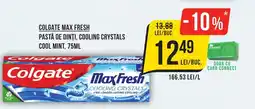 Mega Image COLGATE Max fresh Pastă de dinţi, cooling crystals cool mint Ofertă