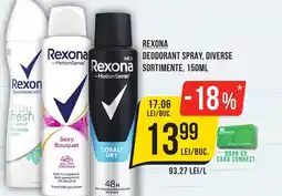 Mega Image REXONA Deodorant spray Ofertă