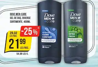 Mega Image DOVE Men+ Care Gel de duş Ofertă