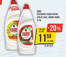 Mega Image FAIRY Detergent lichid pentru spălat vase, lămâie/rodie Ofertă