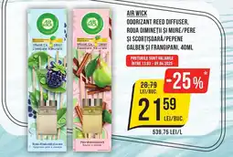 Mega Image AIR WICK Odorizant reed diffuser Ofertă