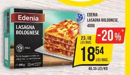 Mega Image EDENIA Lasagna bolognese Ofertă