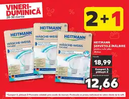 Kaufland HEITMANN Șervețele înălbire Ofertă