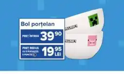 Carrefour Bol porţelan Ofertă